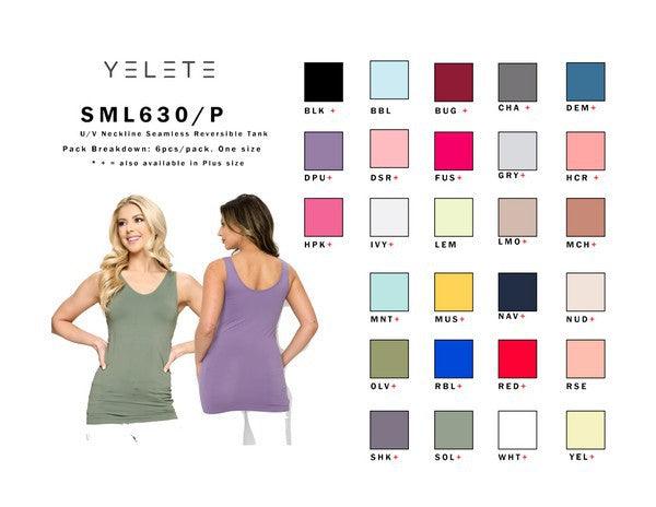 Seamless Tank in Black - Waverly Paige Boutique