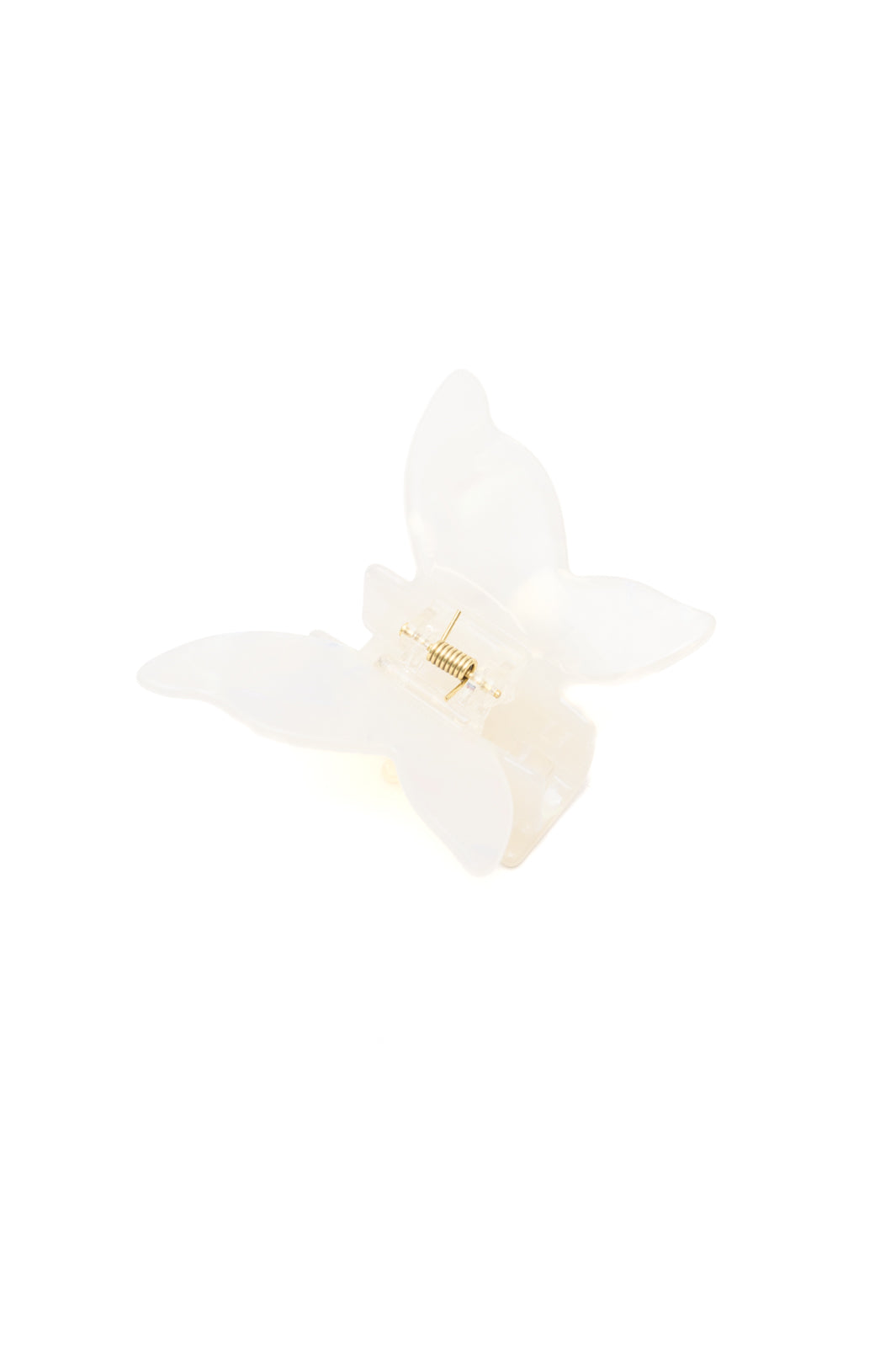 Pearl Butterfly Claw Clip In Ivory