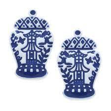 Ginger Jar Earrings - Waverly Paige Boutique