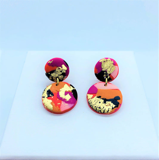 Fire & Flood - Mini Earring