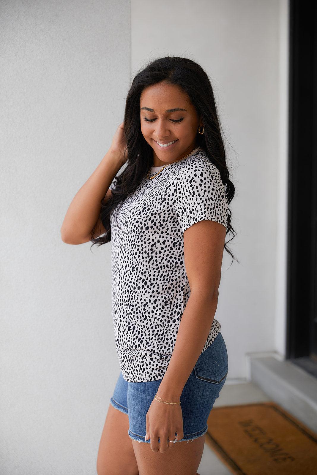 Don't Tame Me Animal Print Top - Waverly Paige Boutique