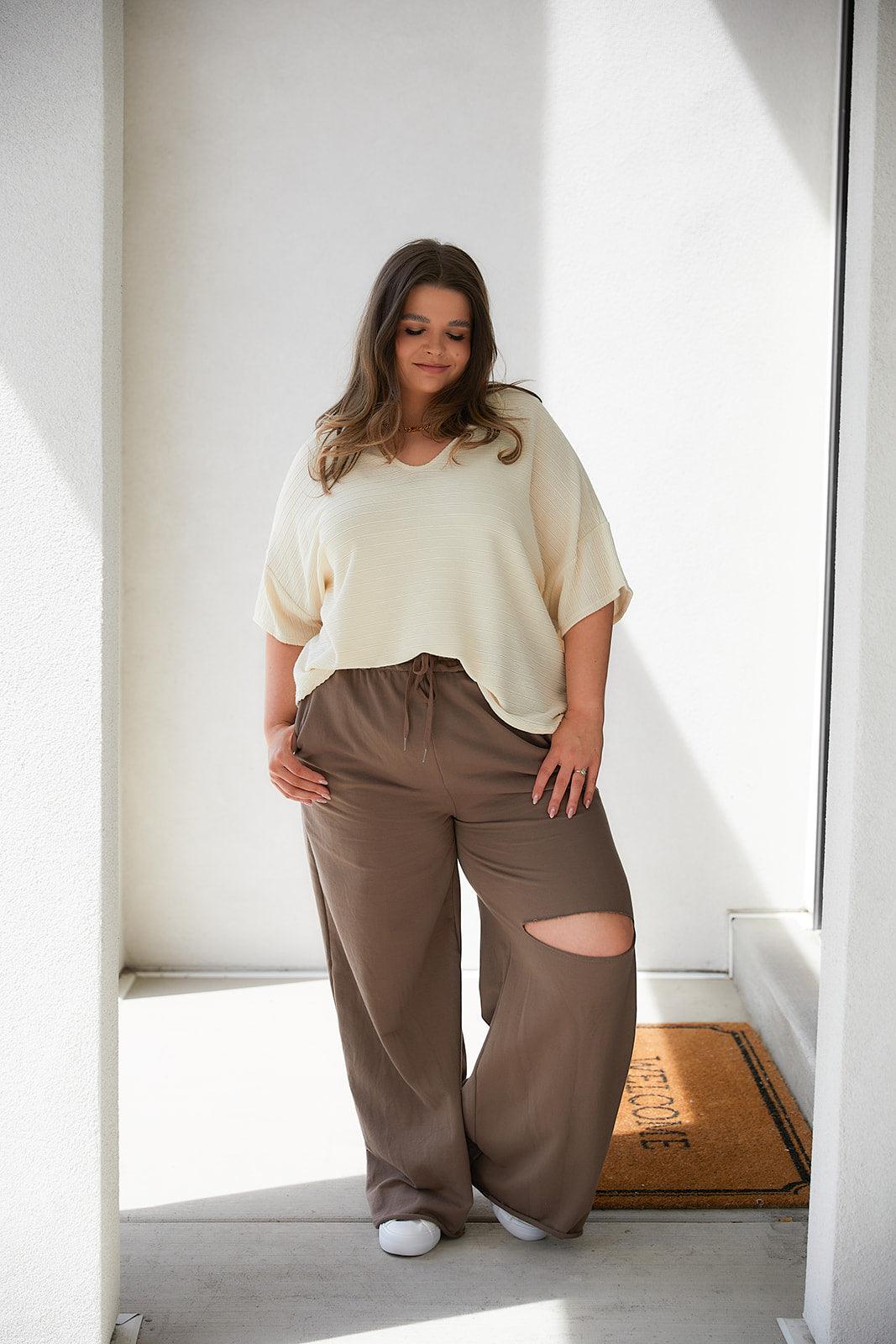 Brianna Boxy Crop Top - Waverly Paige Boutique