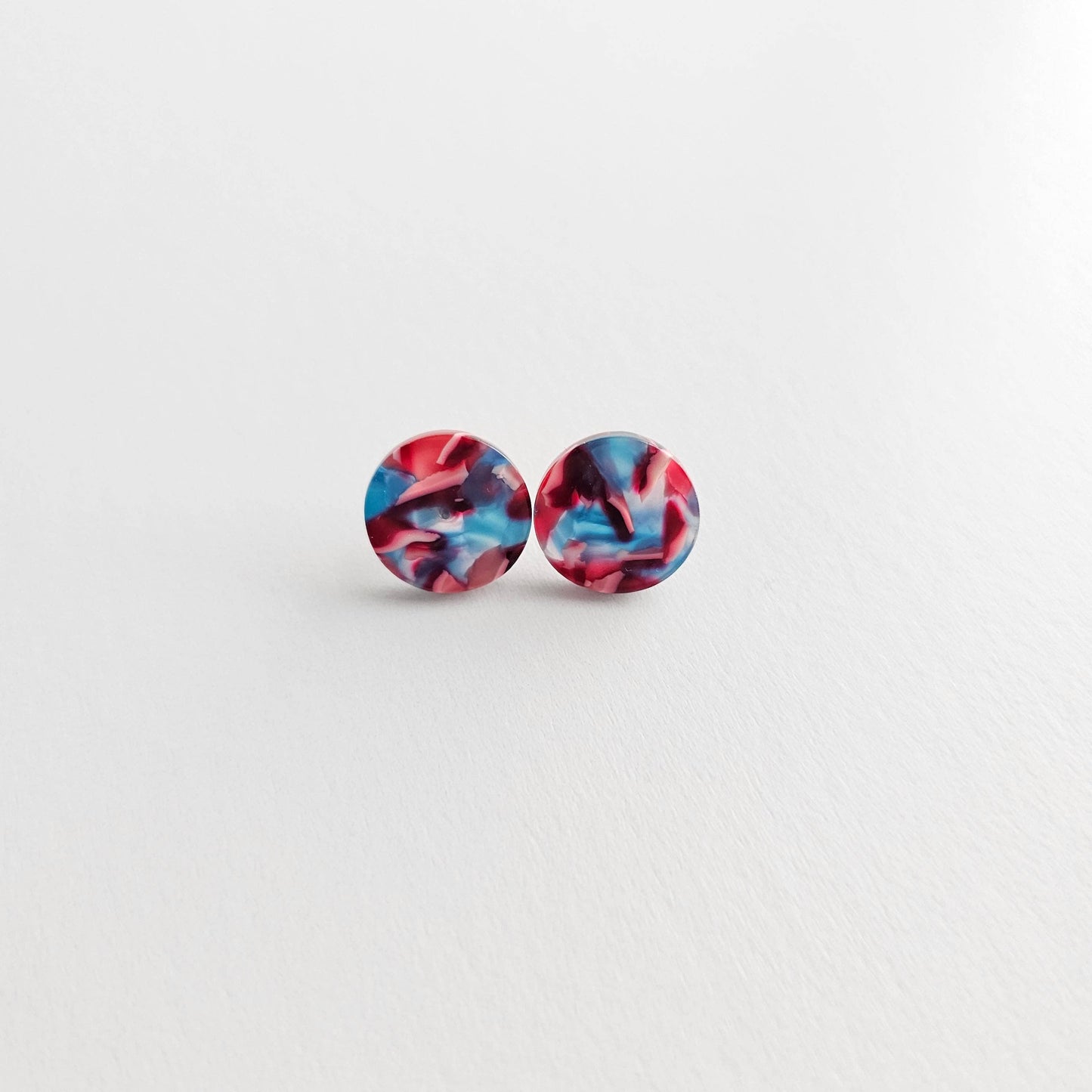 Sophie Studs - Magenta Teal