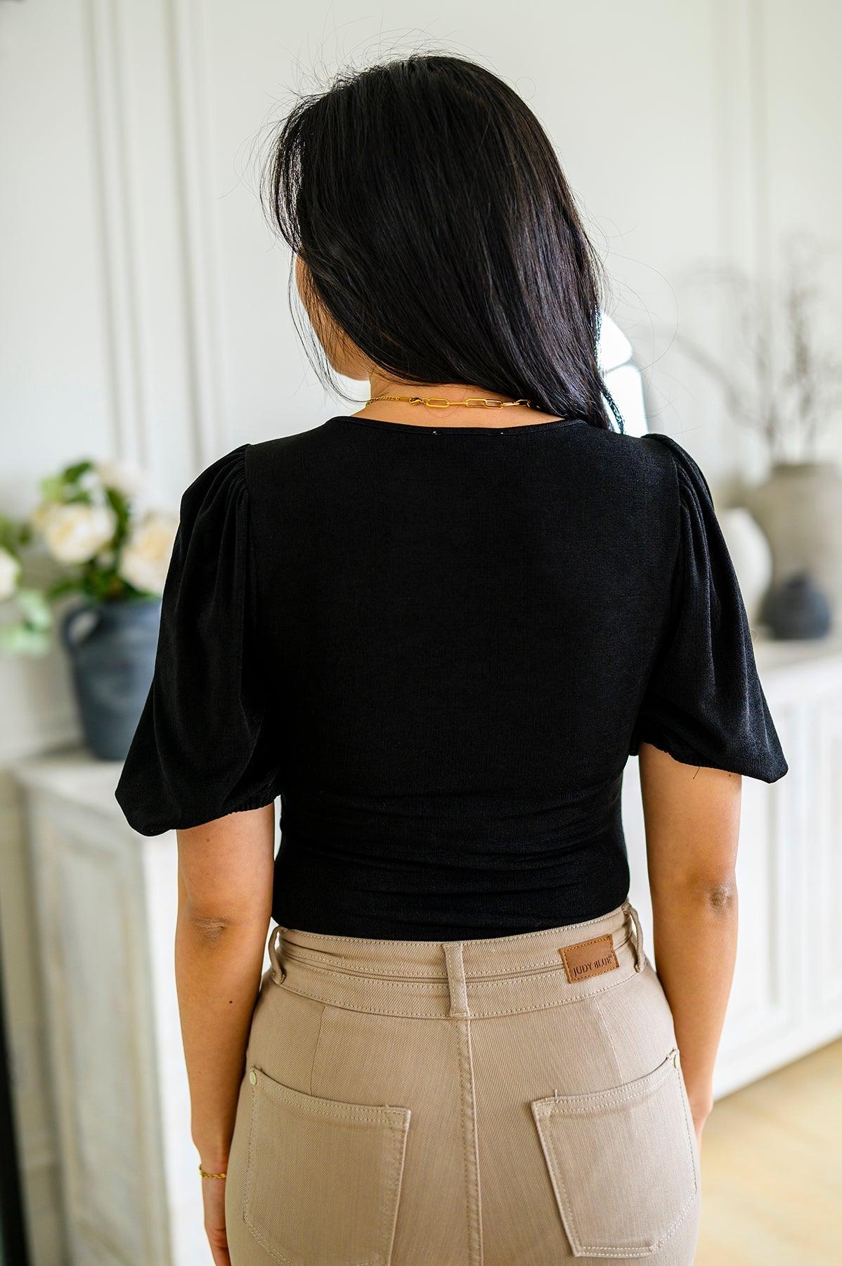 A Total Vision Square Neck Bodysuit - Waverly Paige Boutique