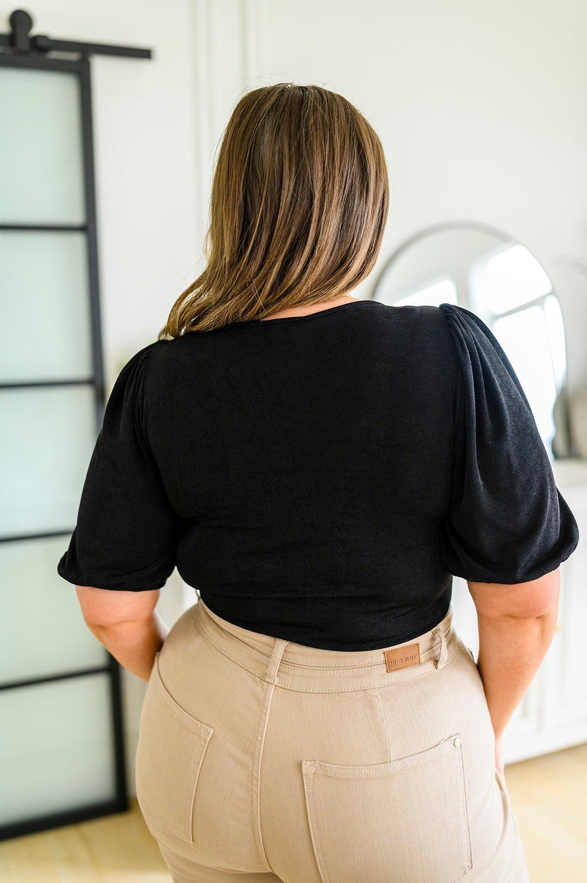 A Total Vision Square Neck Bodysuit - Waverly Paige Boutique