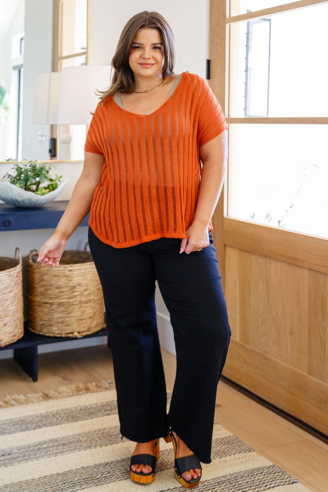 August High Rise Wide Leg Crop Jeans in Black - Waverly Paige Boutique