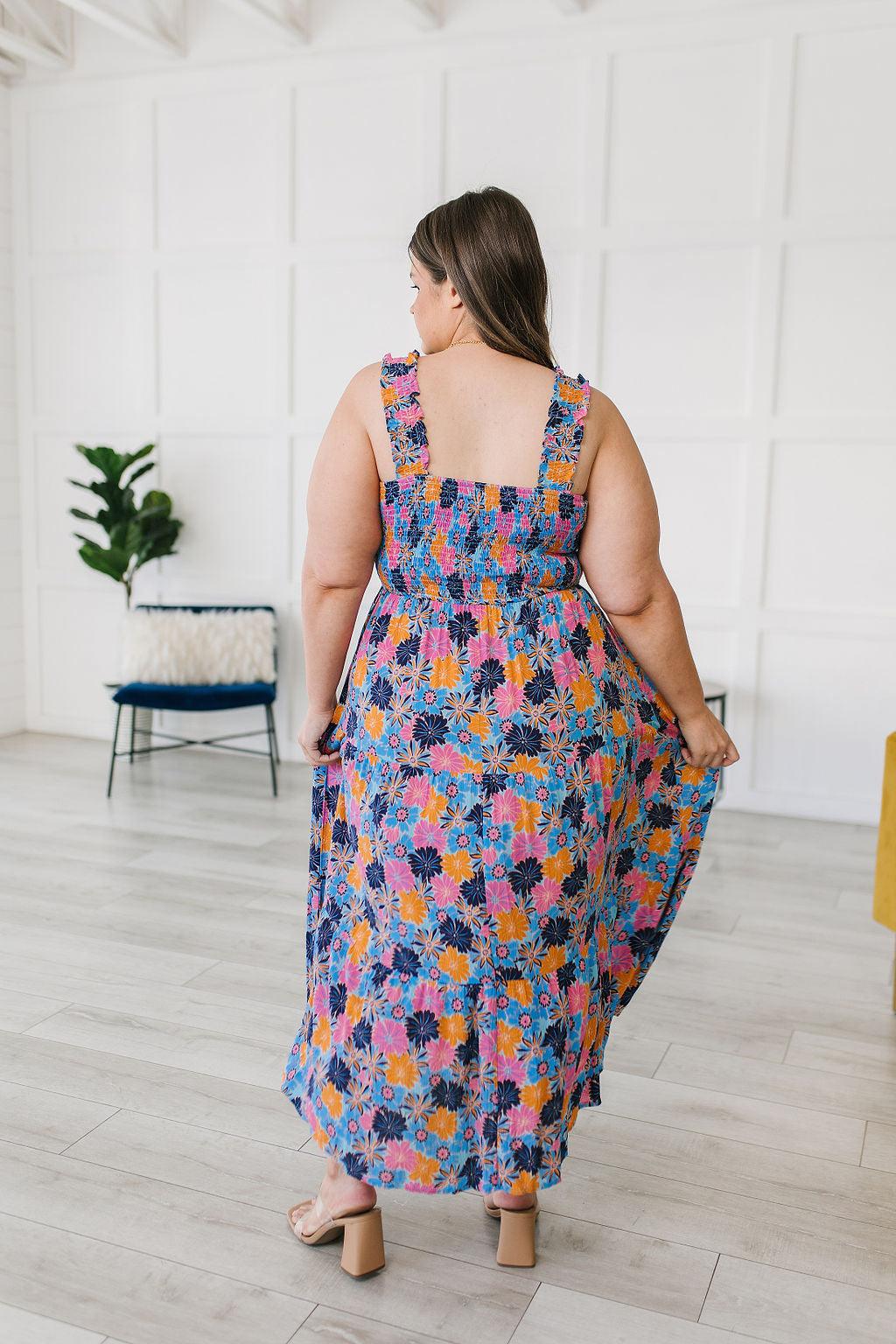 Along The Way Floral Maxi - Waverly Paige Boutique