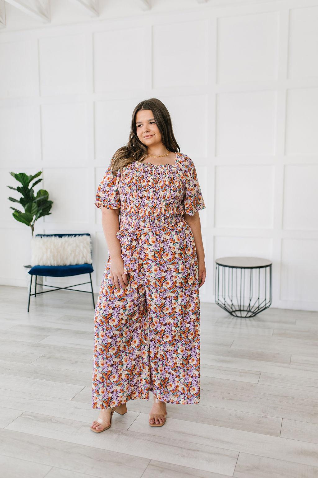 Better Than Fine Floral Jumpsuit - Waverly Paige Boutique
