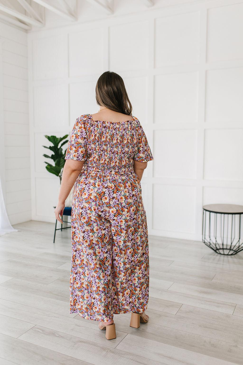 Better Than Fine Floral Jumpsuit - Waverly Paige Boutique