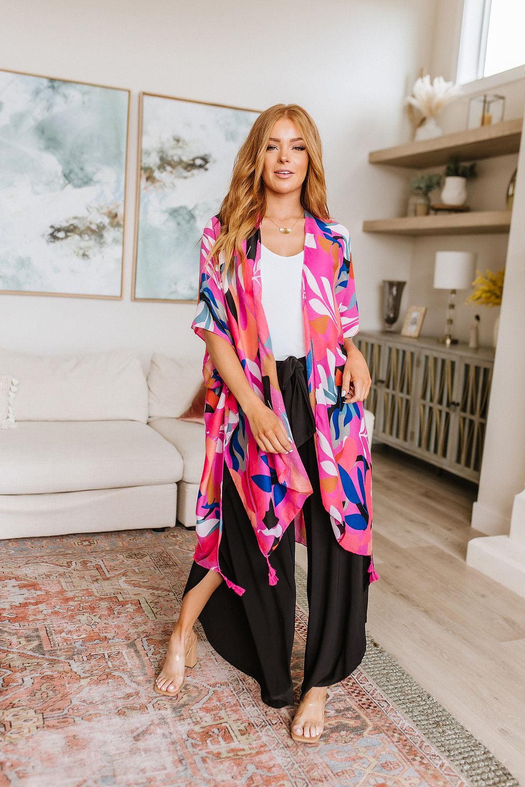 Crazy For You Kimono - Waverly Paige Boutique