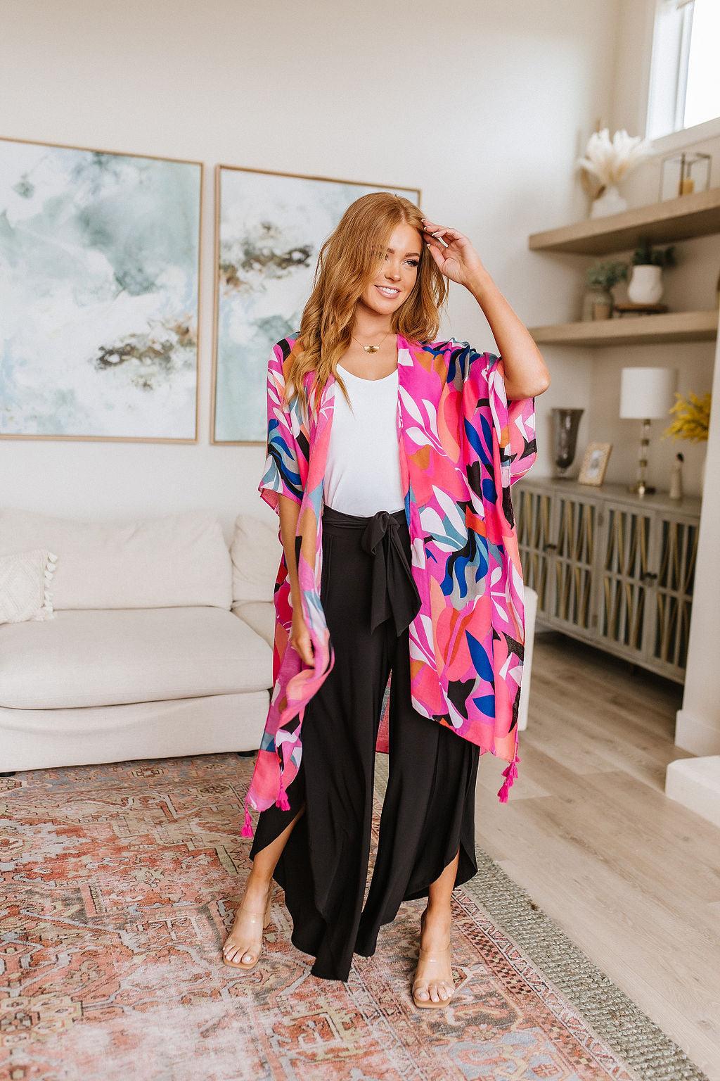 Crazy For You Kimono - Waverly Paige Boutique