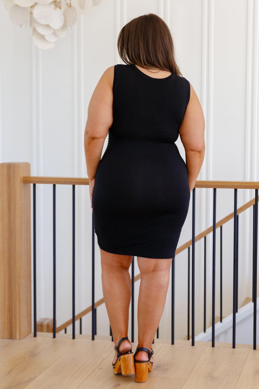 Fully Justified Ruched Wrap Dress - Waverly Paige Boutique