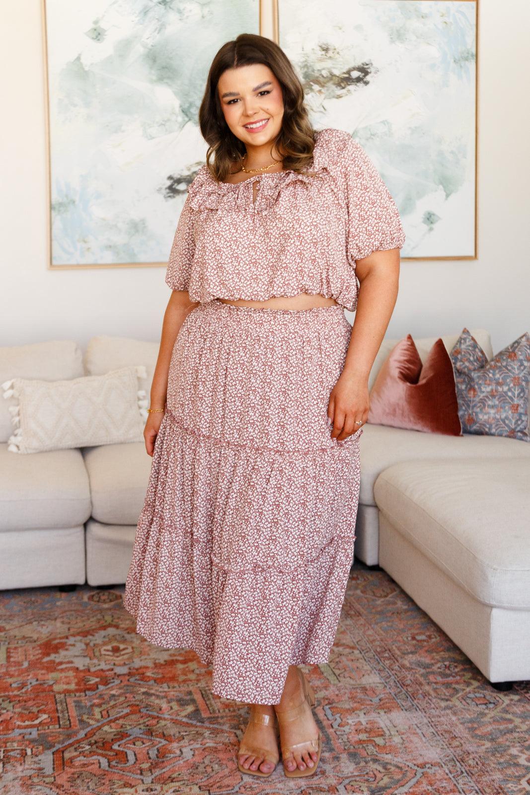 Golden Hour Top in Rose - Waverly Paige Boutique