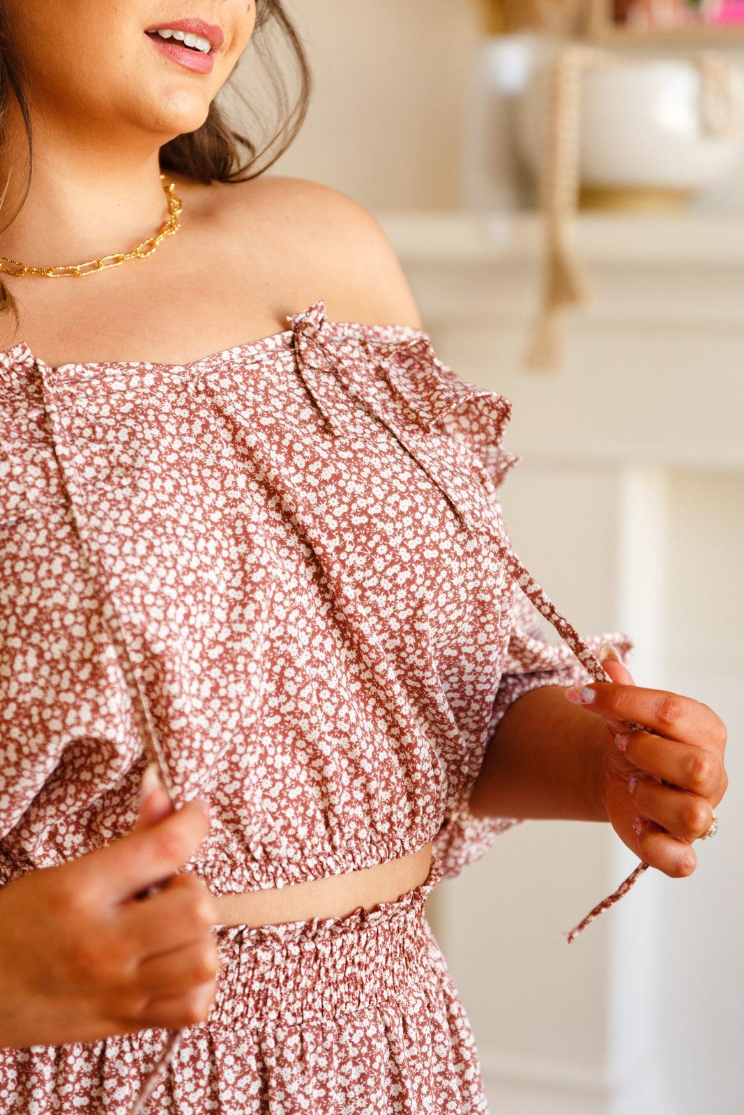 Golden Hour Top in Rose - Waverly Paige Boutique