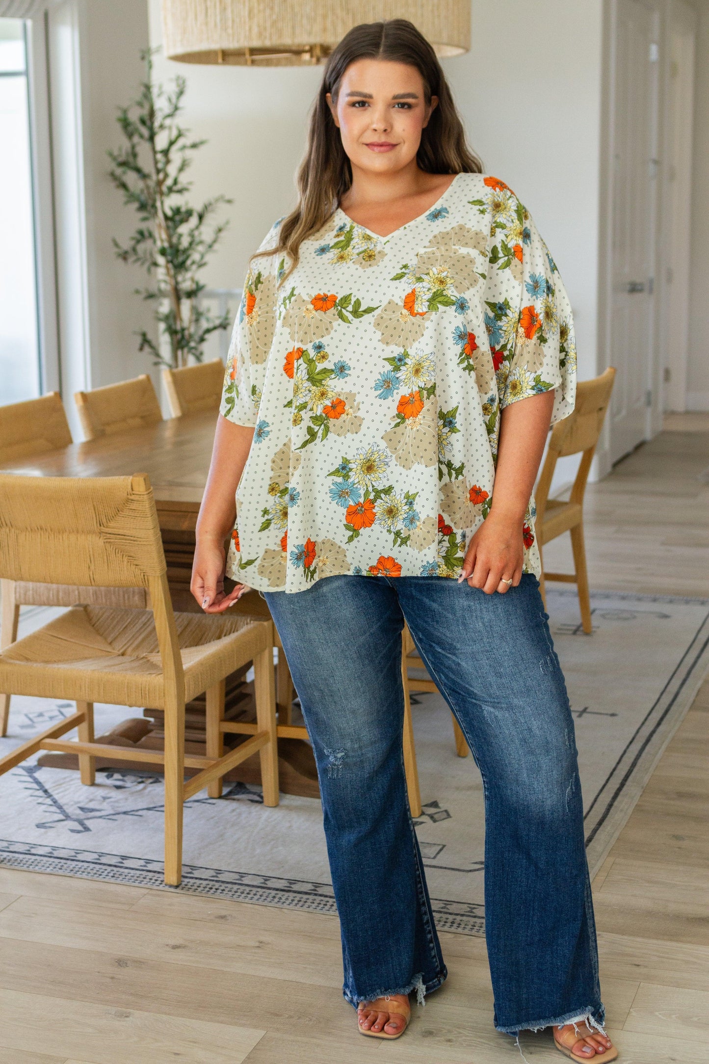 Carina High Rise Vintage Wash Flare Jeans - Waverly Paige Boutique