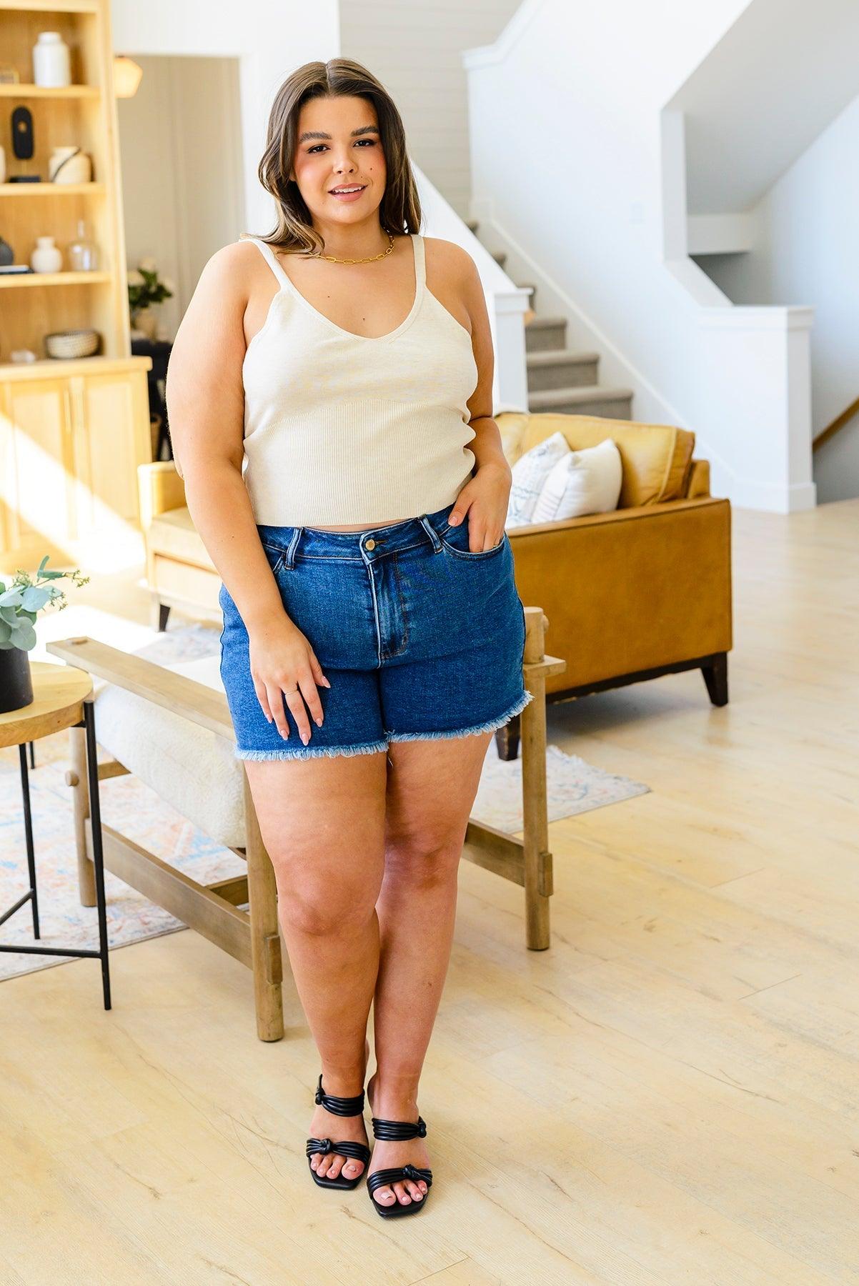 Harlow High Rise Vintage Cut Off Shorts - Waverly Paige Boutique