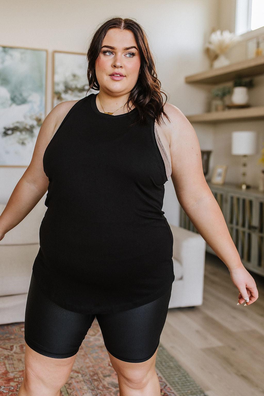 Here to Slay Tank in Black - Waverly Paige Boutique