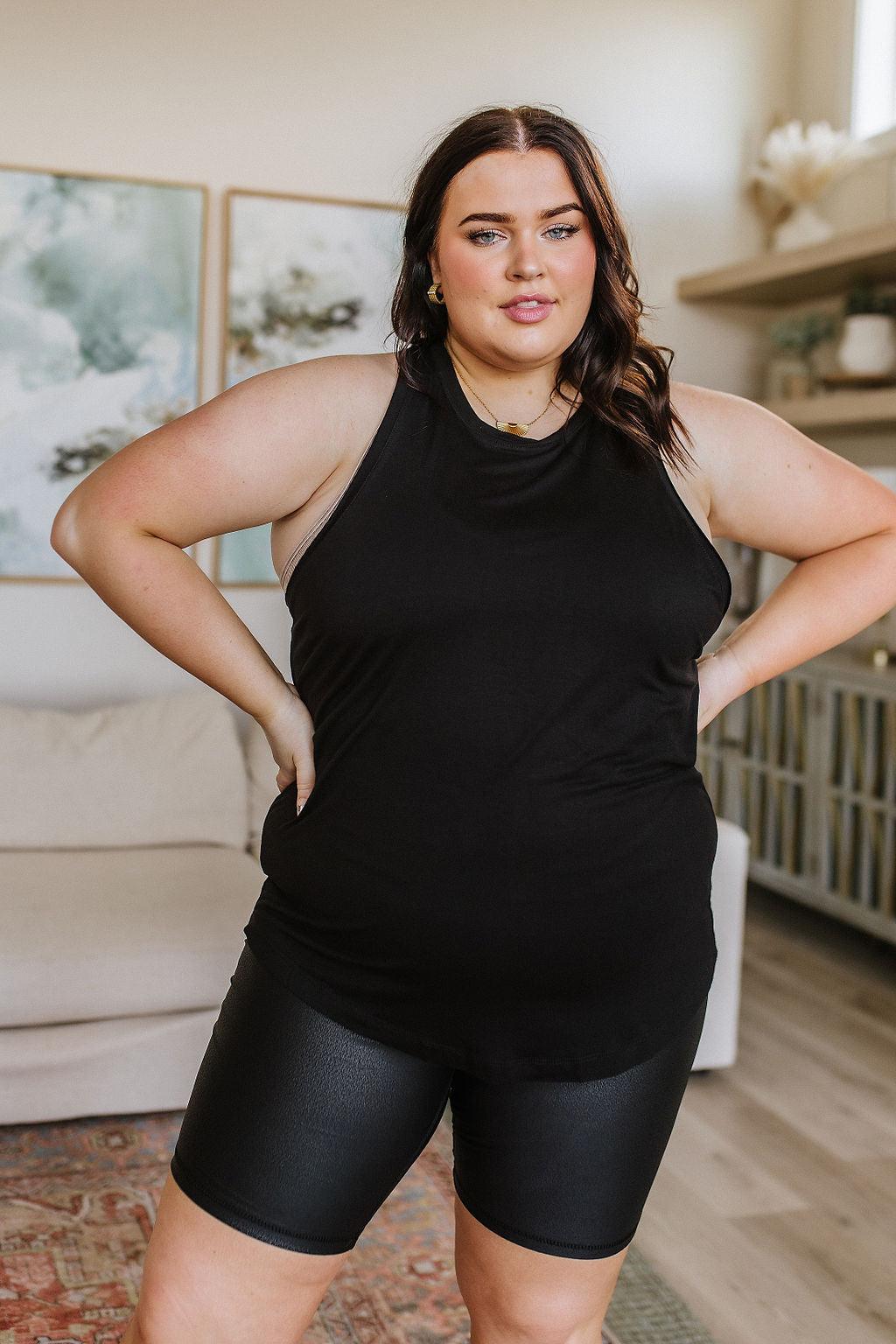 Here to Slay Tank in Black - Waverly Paige Boutique