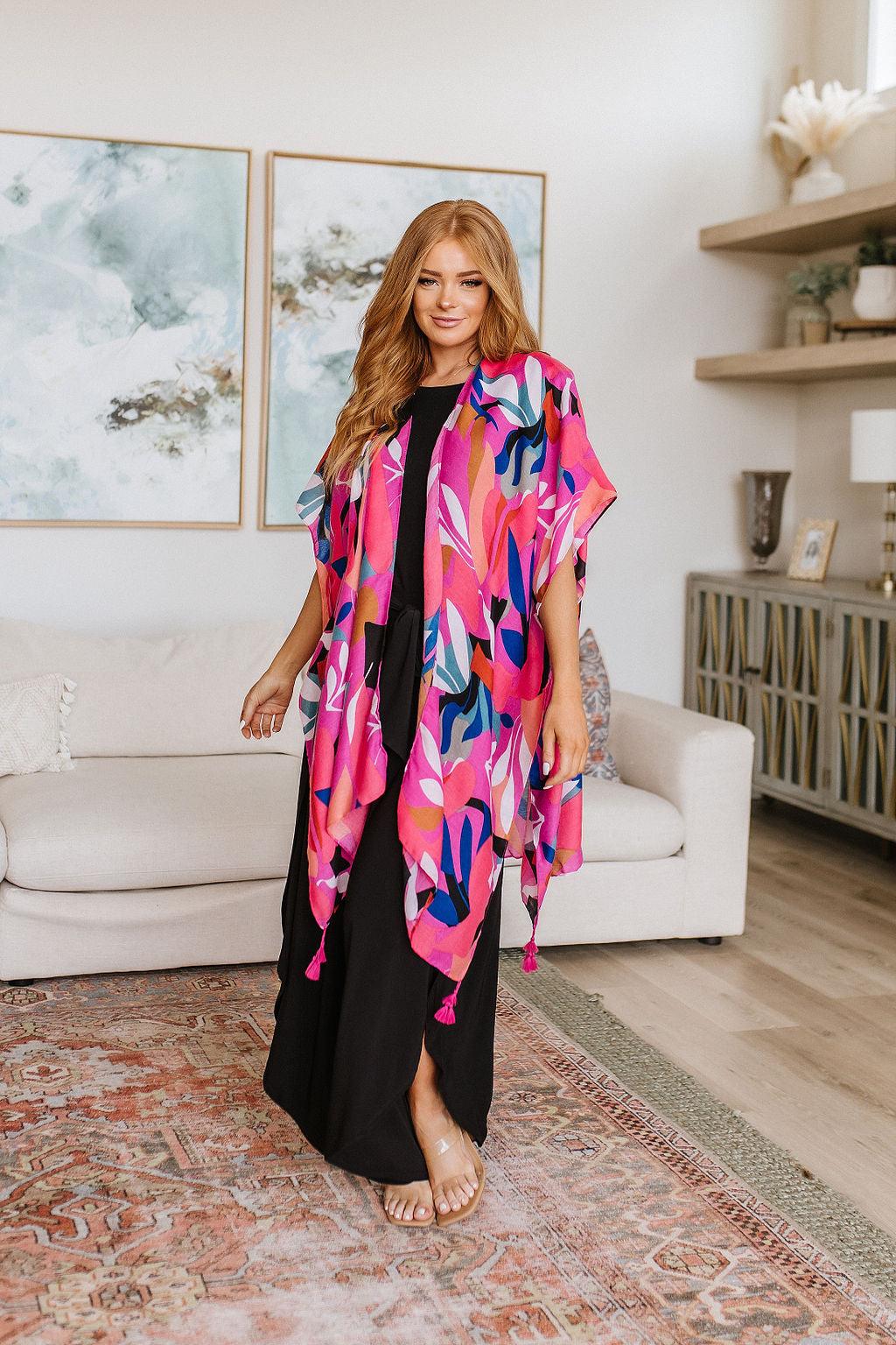 Crazy For You Kimono - Waverly Paige Boutique