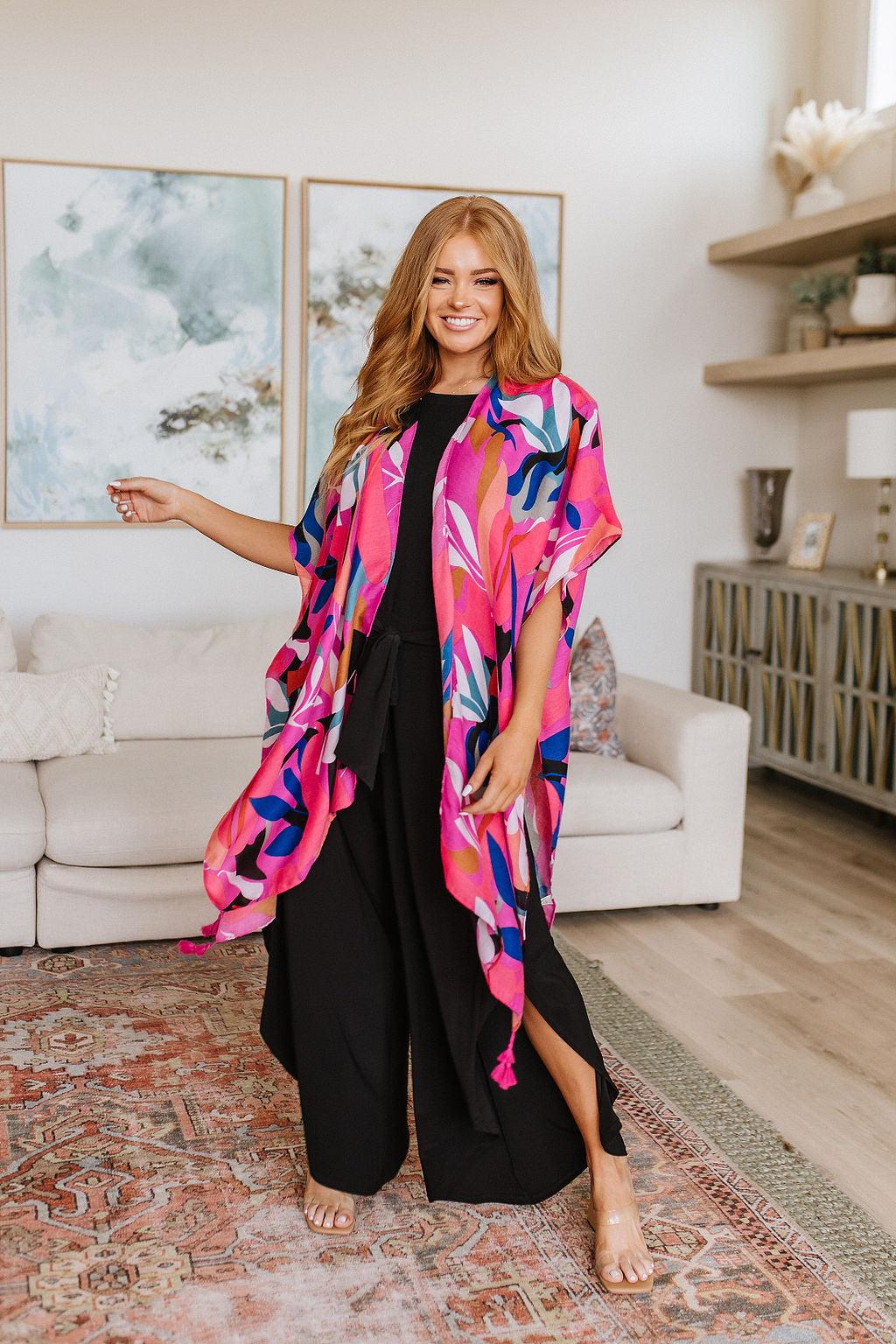 Crazy For You Kimono - Waverly Paige Boutique