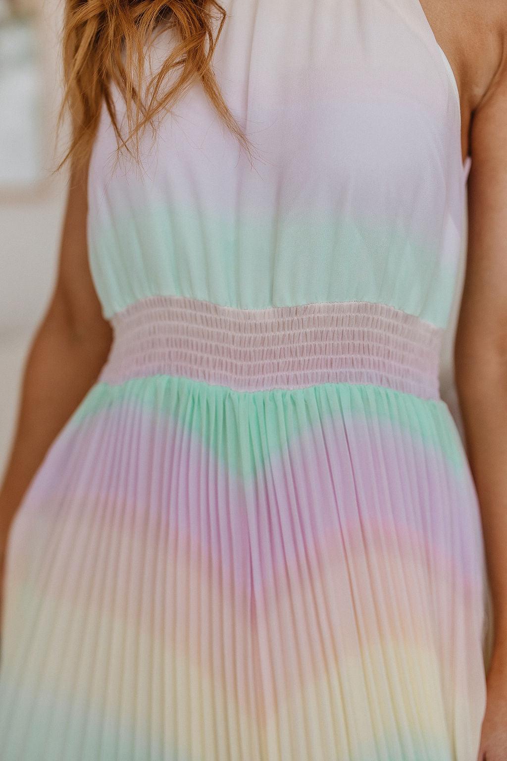 Irresistibly Iridescent Maxi Dress - Waverly Paige Boutique