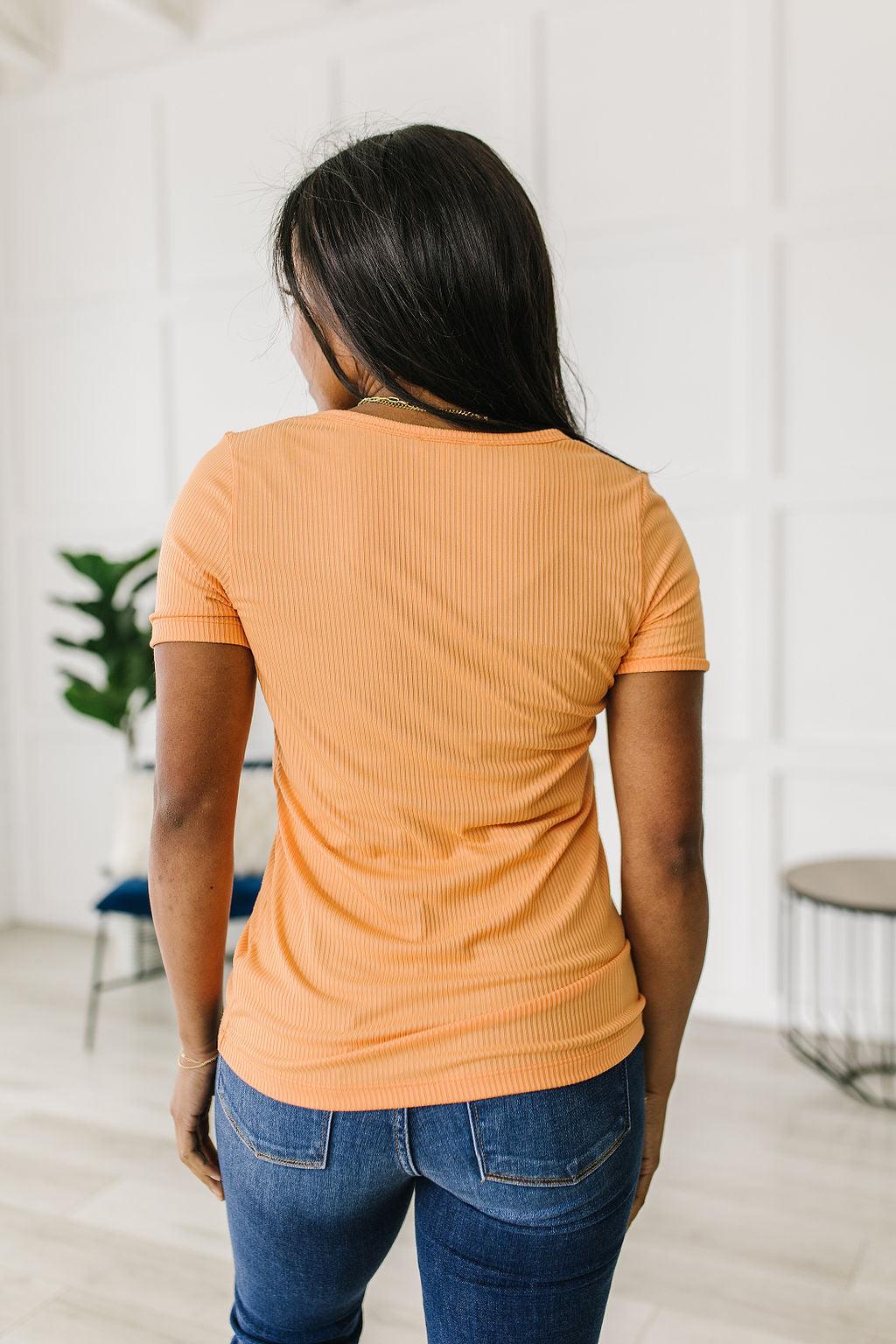 It Figures Scoop Neck Top - Waverly Paige Boutique