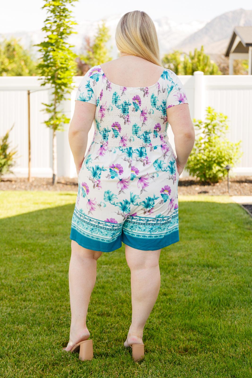 Little Boho Moment Floral Romper - Waverly Paige Boutique