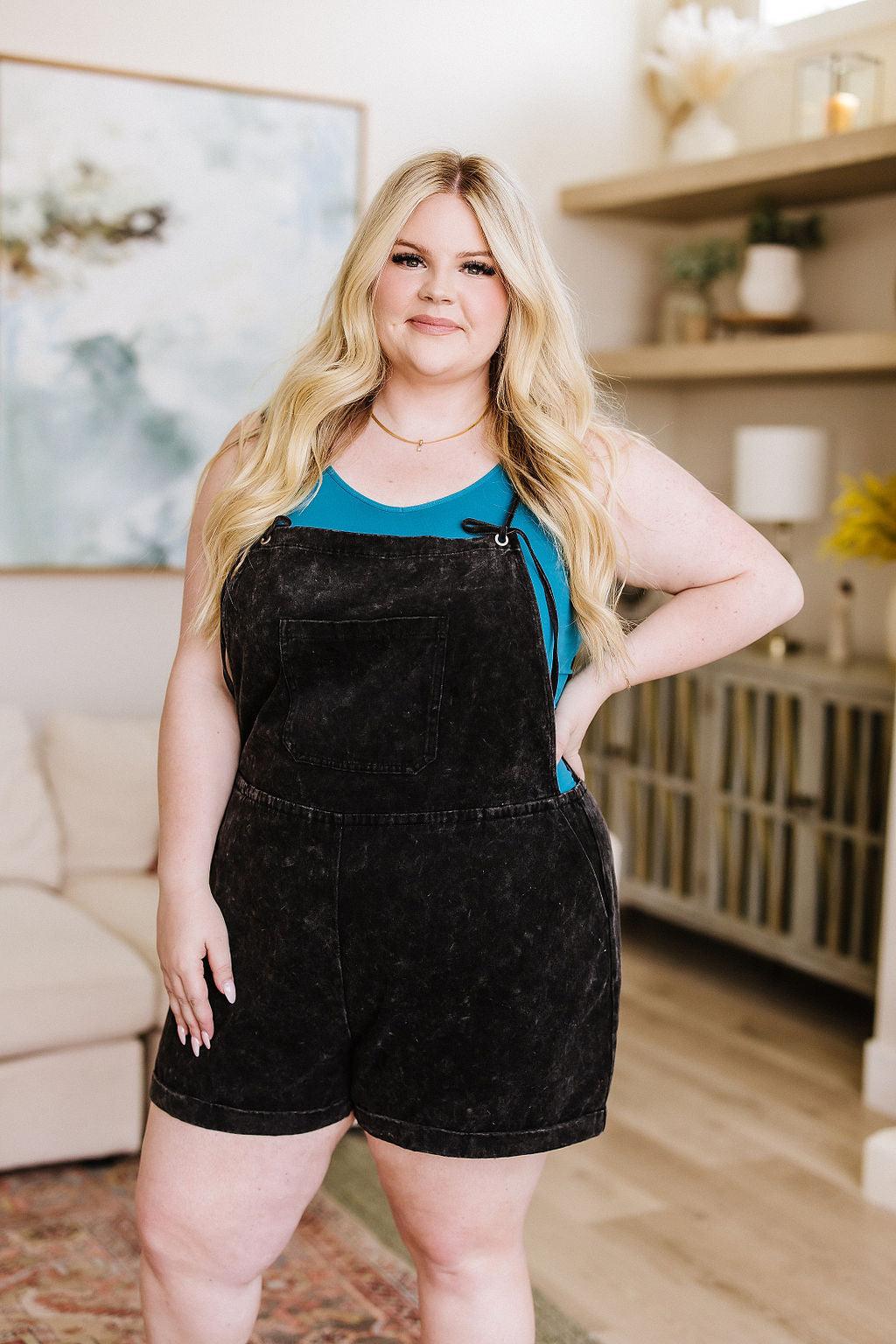 The Basics Reversible Longline Tank in Dark Teal - Waverly Paige Boutique