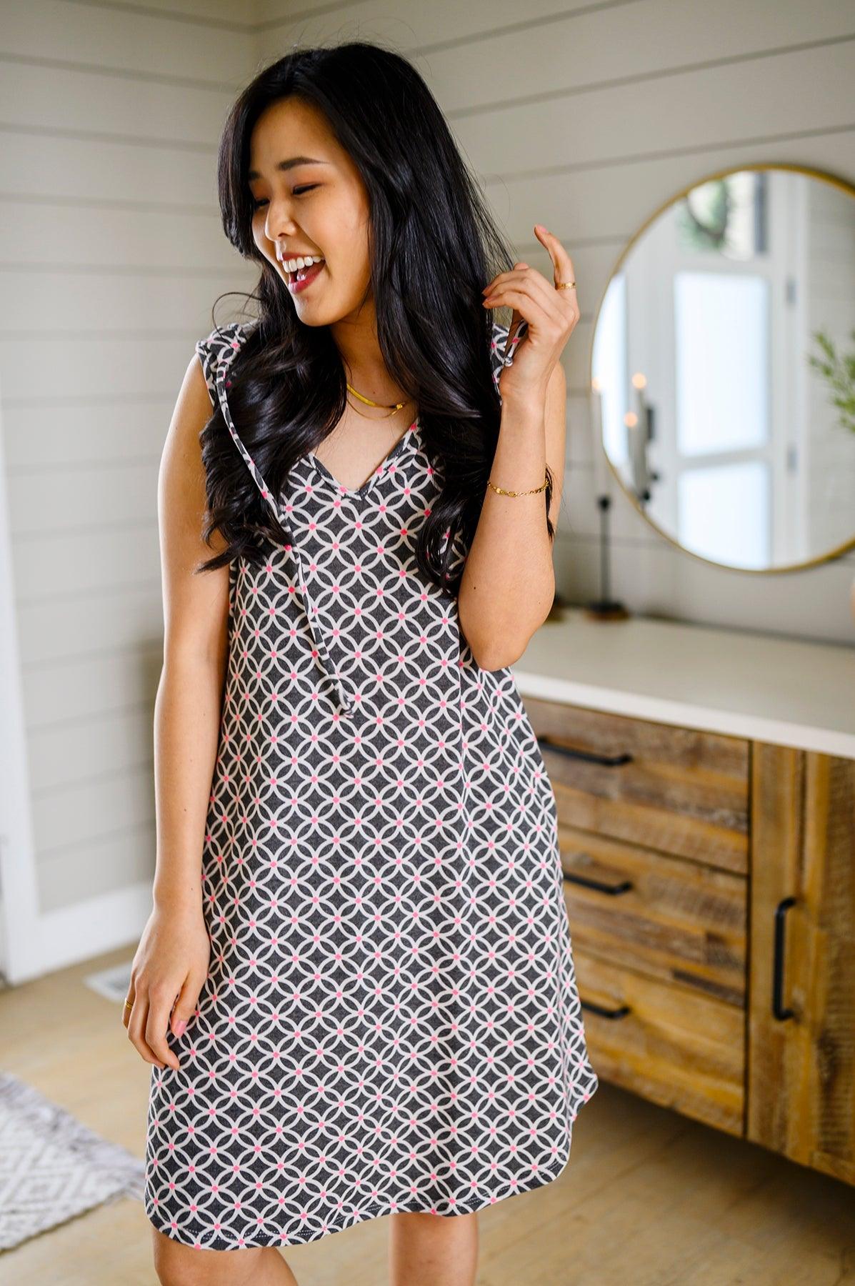 Pump Me Up Hooded Dress - Waverly Paige Boutique
