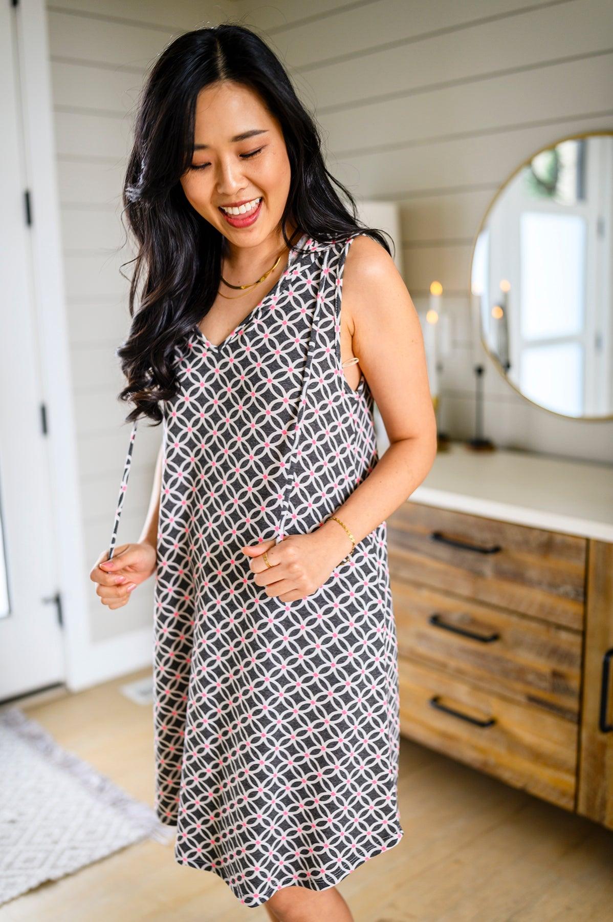 Pump Me Up Hooded Dress - Waverly Paige Boutique