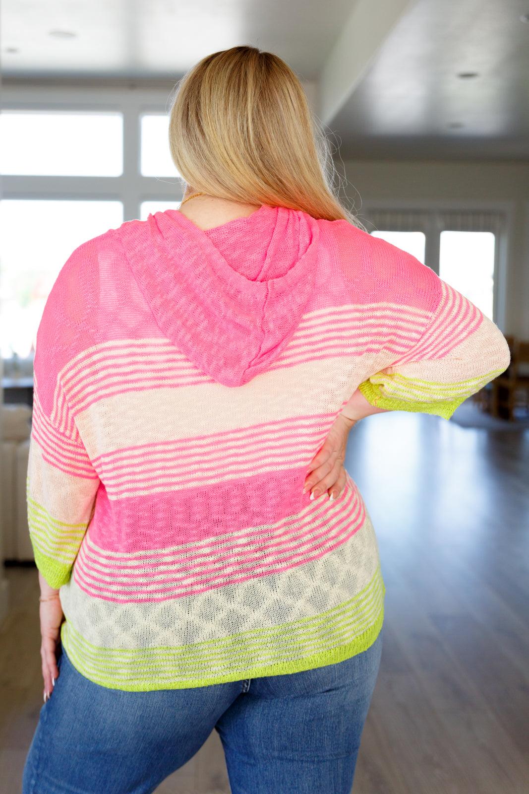 Rhyme or Reason Striped Hoodie - Waverly Paige Boutique