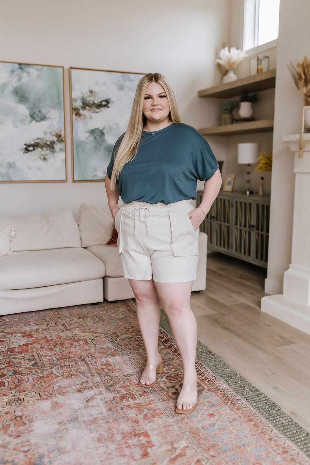 So Good Relaxed Fit Top in Dark Teal - Waverly Paige Boutique