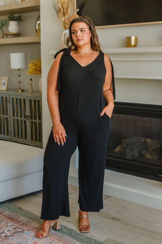 So Selfless Slub Ribbed Knit Jumpsuit - Waverly Paige Boutique