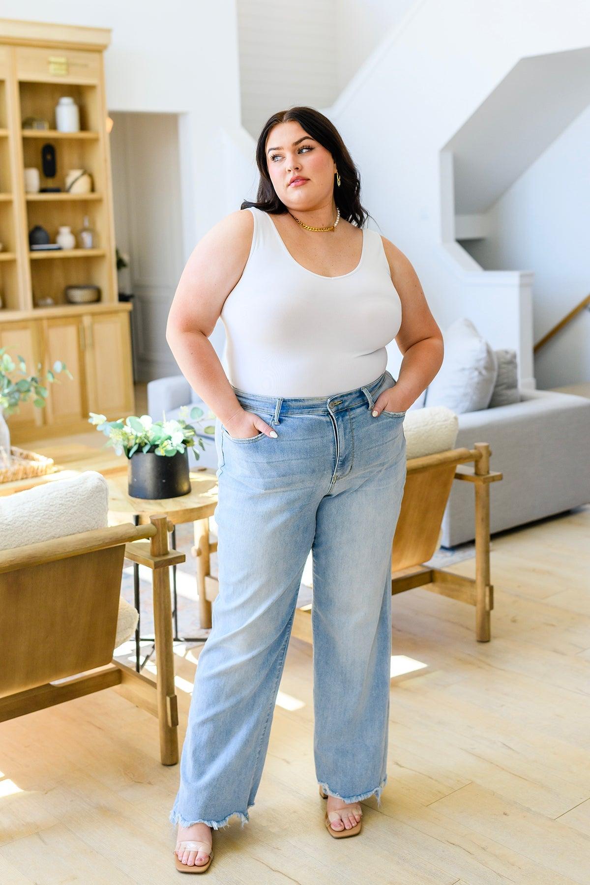 Tate High Rise Straight Jeans - Waverly Paige Boutique