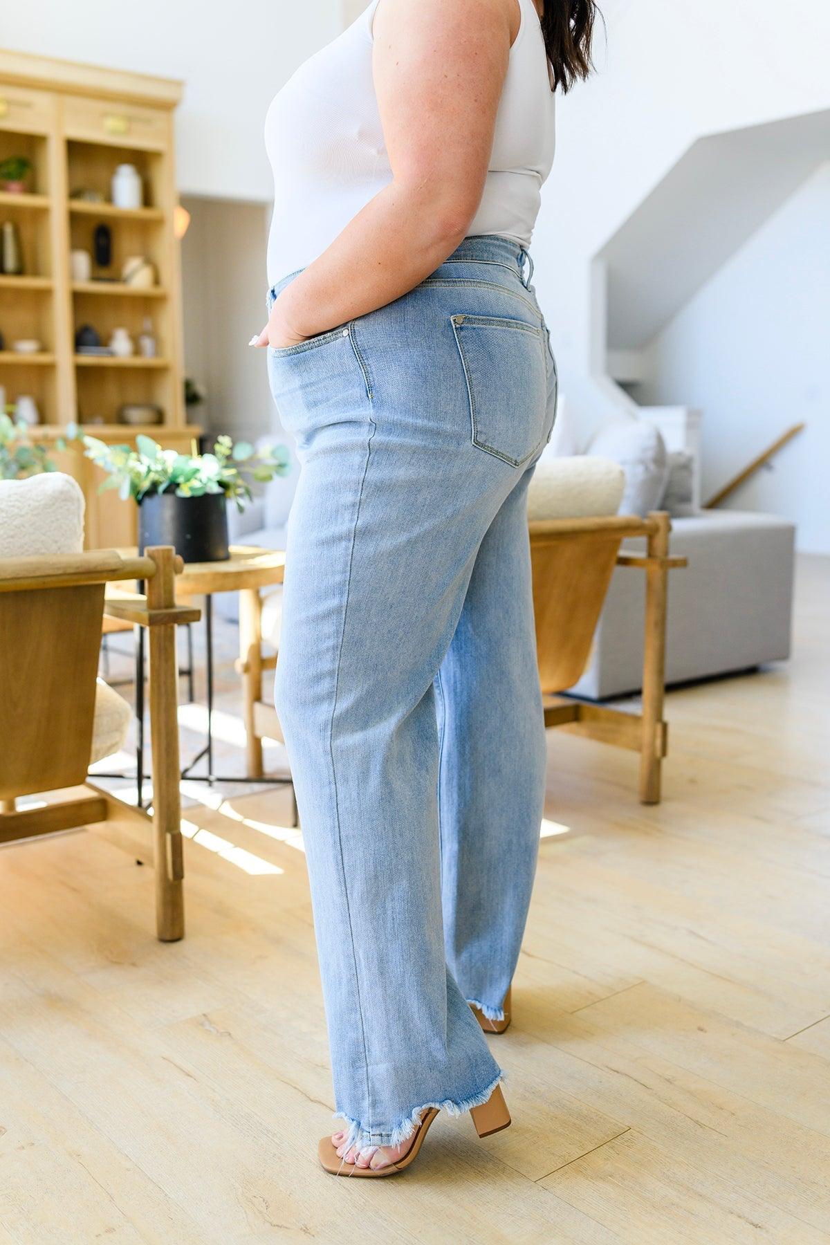 Tate High Rise Straight Jeans - Waverly Paige Boutique