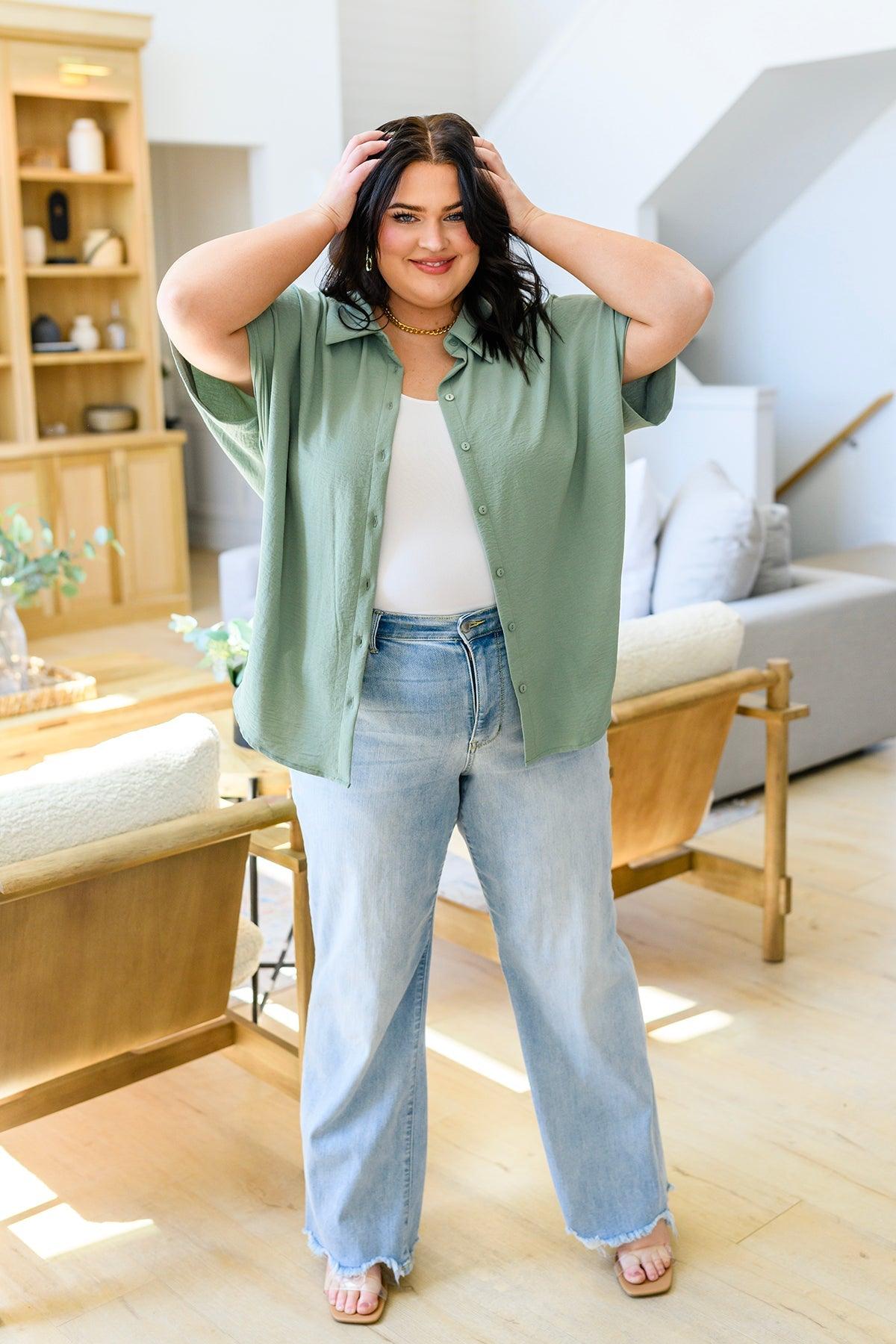 Tate High Rise Straight Jeans - Waverly Paige Boutique