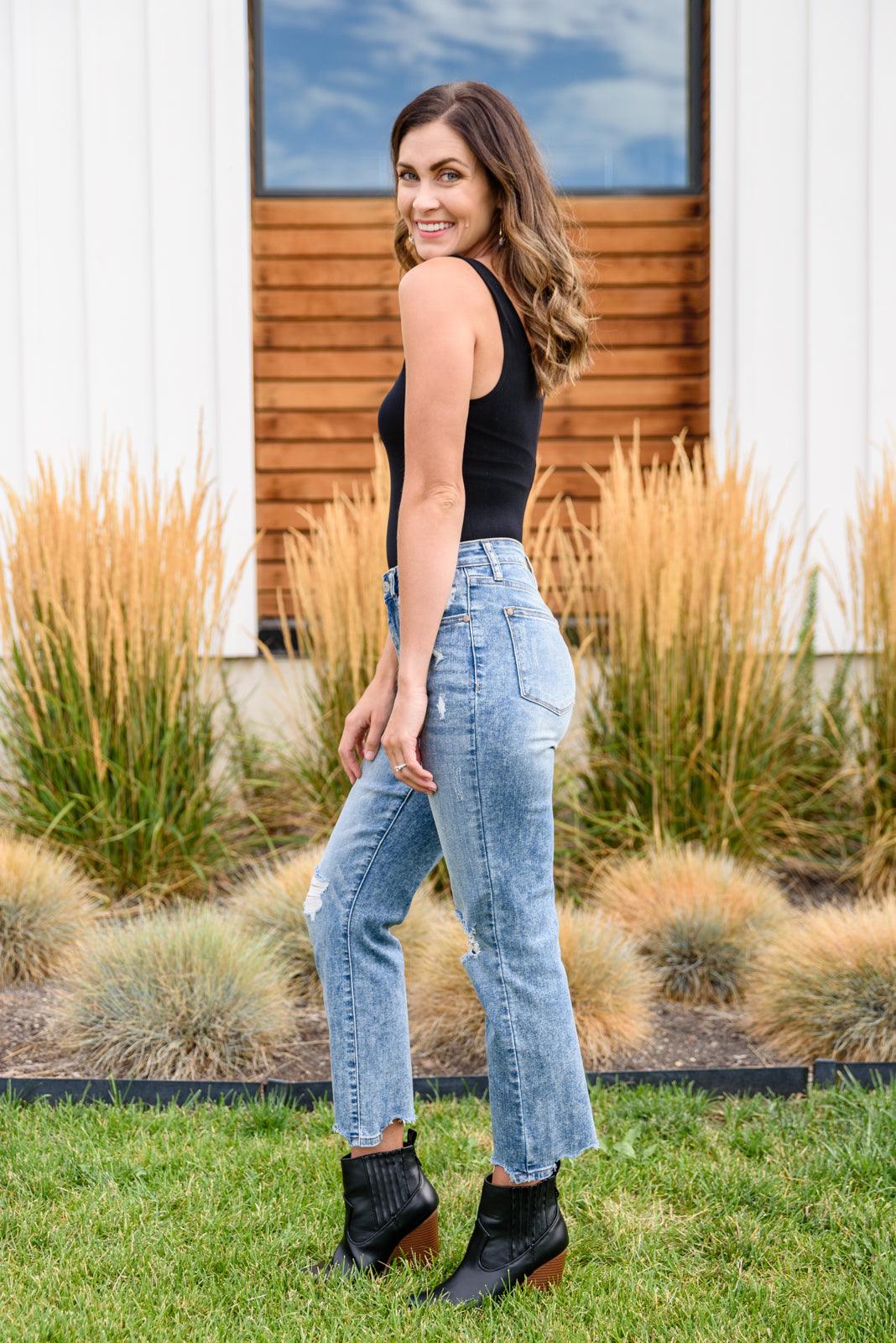 The Basics Bodysuit In Black - Waverly Paige Boutique