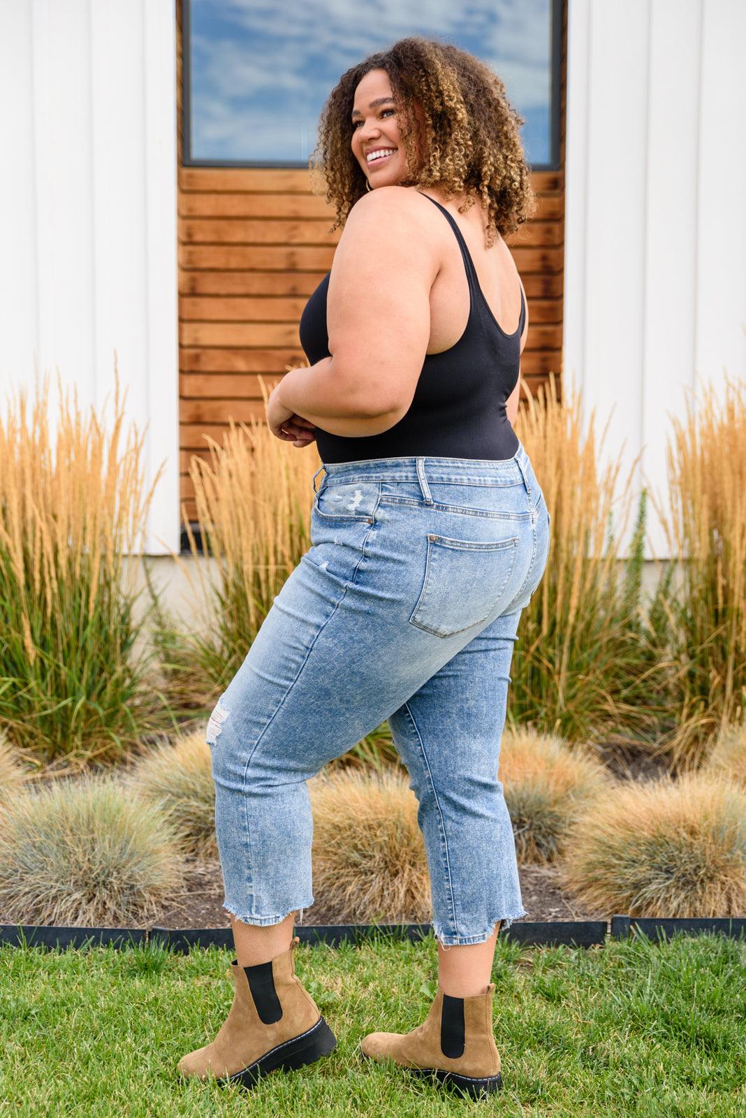 The Basics Bodysuit In Black - Waverly Paige Boutique