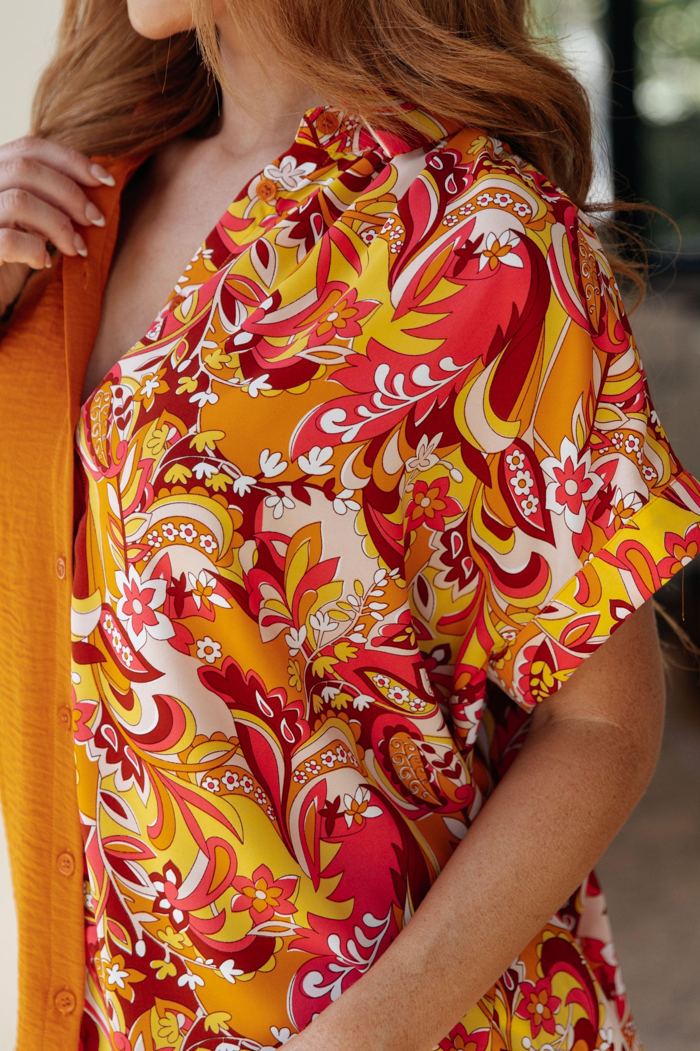 Two Sides To The Story Blouse - Waverly Paige Boutique
