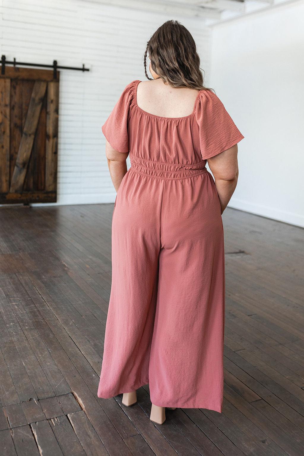 Wandering Valley Wide Leg Jumpsuit - Waverly Paige Boutique