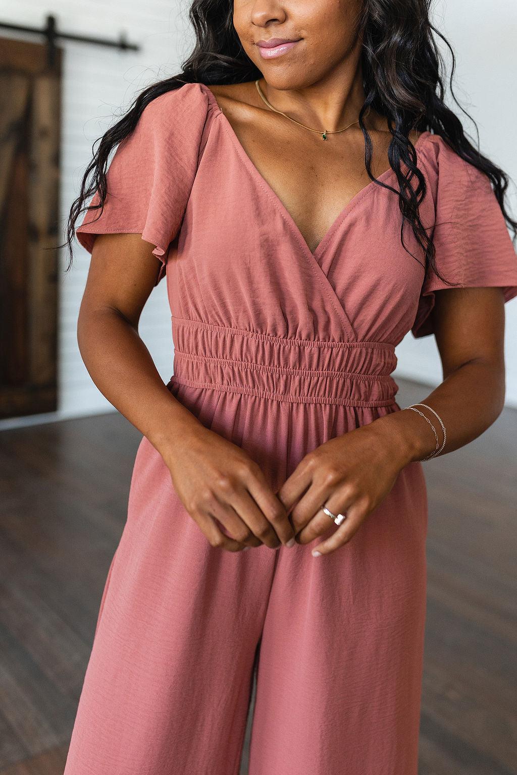 Wandering Valley Wide Leg Jumpsuit - Waverly Paige Boutique
