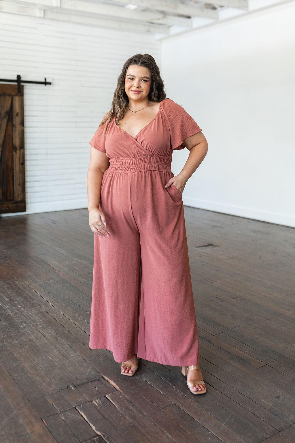 Wandering Valley Wide Leg Jumpsuit - Waverly Paige Boutique