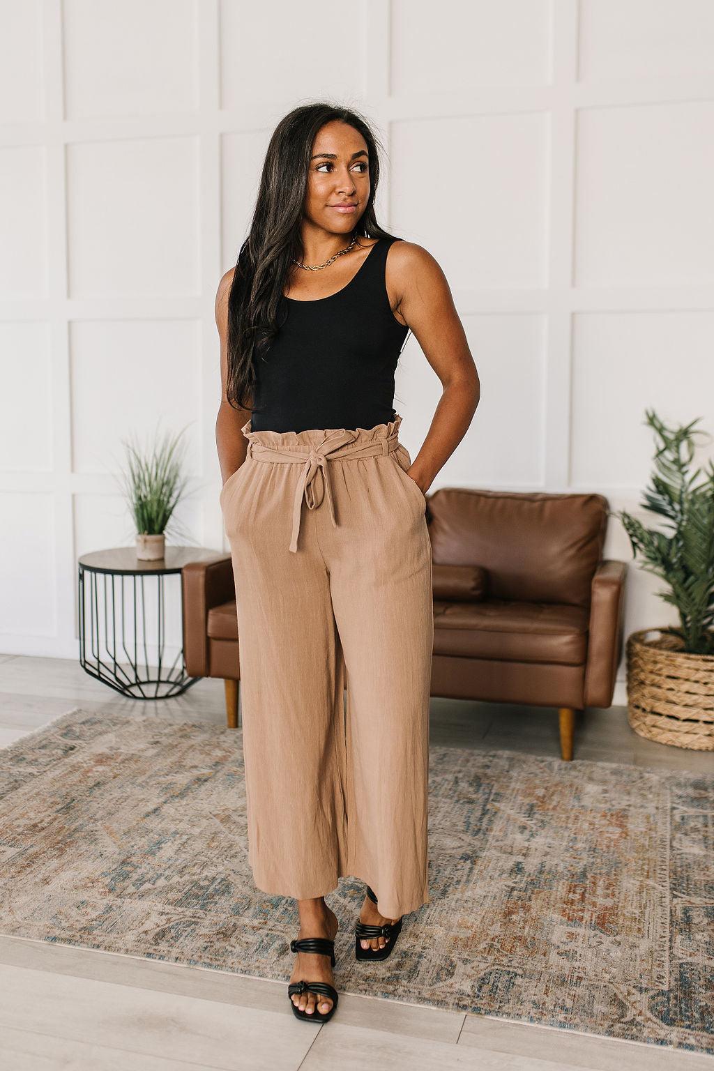 Where We Wander Wide Leg Pants - Waverly Paige Boutique