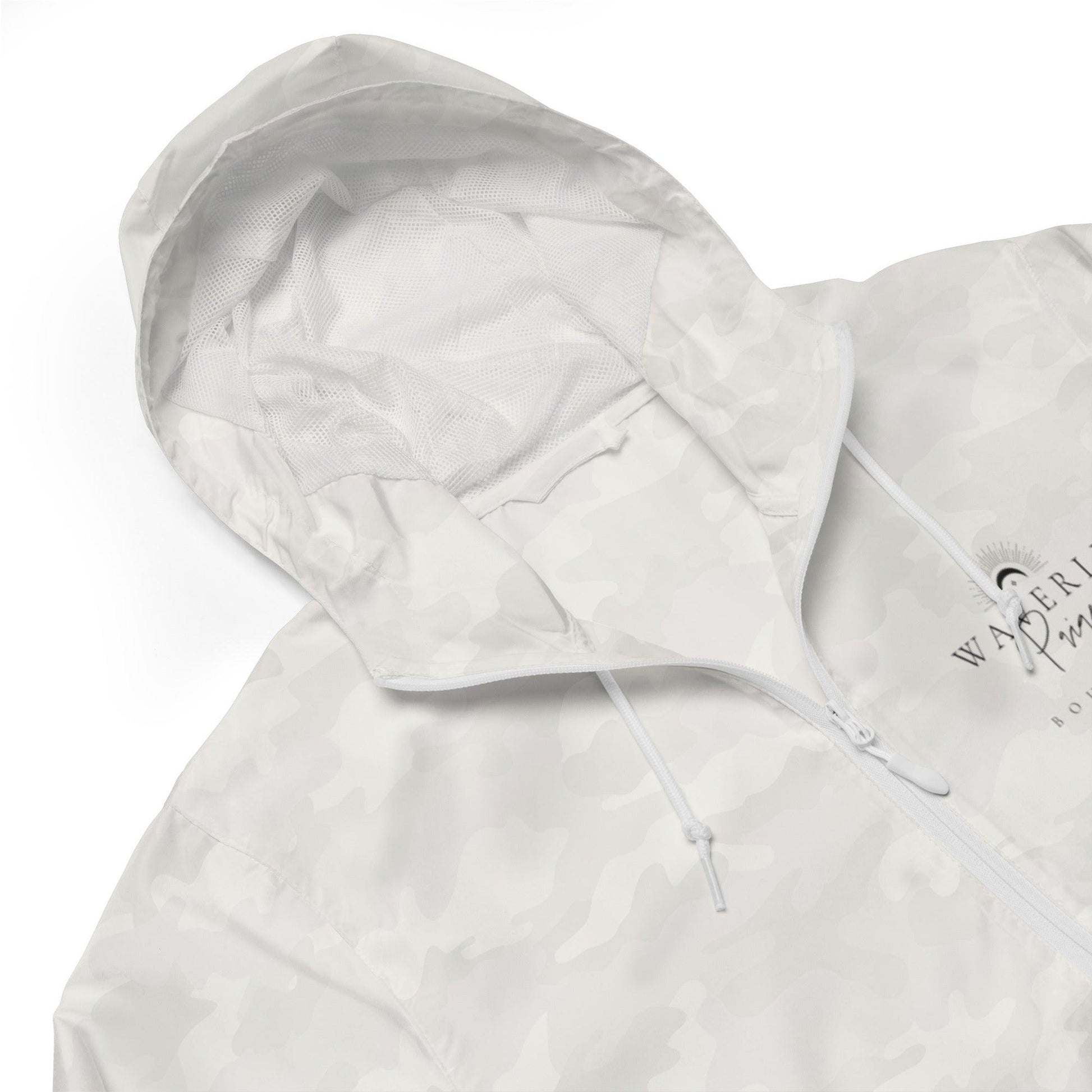 Waverly Paige White Camo Windbreaker - Waverly Paige Boutique